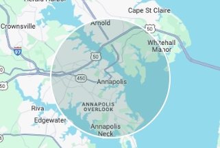 Annapolis map